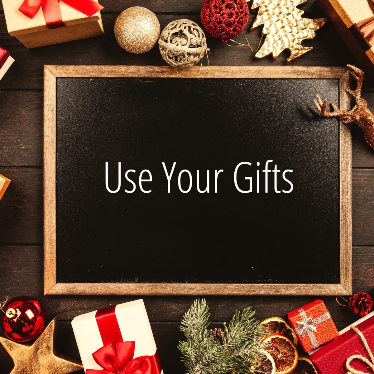 Use your gifts - Shalom101.com