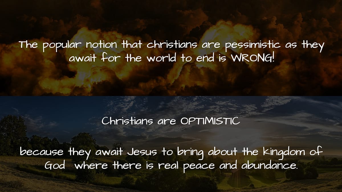 christians are optimistic