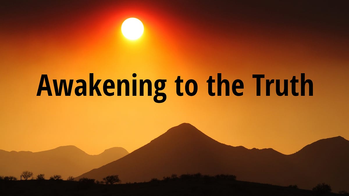 Awakening to the Truth: Repentance, Restoration, and the Worship of the One True God