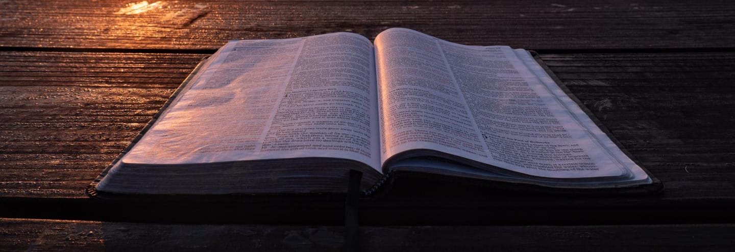 Bible from Unsplash Shalom101