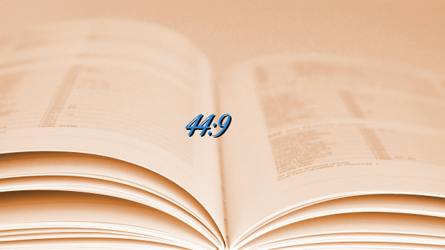 44:9 מִזמוֹר